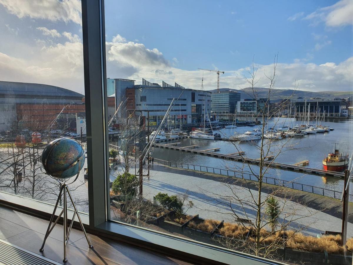 Luxury Apartment Marina Views At Titanic Quarter Belfast Buitenkant foto